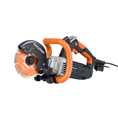 Kompaktowa przecinarka do betonu Evolution R150DCT, 150 mm, z tarczą diamentową Endurance i głębokością cięcia 53 mm