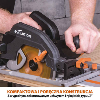 Piła tarczowa Evolution R185CCSX+ 185 mm z wielomateriałową tarczą TCT