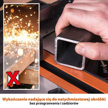 Piła ukośnica Evolution R185SMS+ 185 mm z wielomateriałową tarczą TCT + stojak