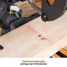 Piła ukośnica Evolution R185SMS+ 185 mm z wielomateriałową tarczą TCT + stojak