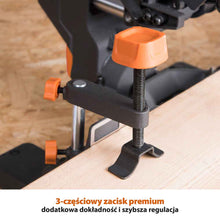 Piła ukośnica Evolution R185SMS+ 185 mm z wielomateriałową tarczą TCT + stojak