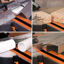 Piła ukośnica Evolution R185SMS+ 185 mm z wielomateriałową tarczą TCT + stojak