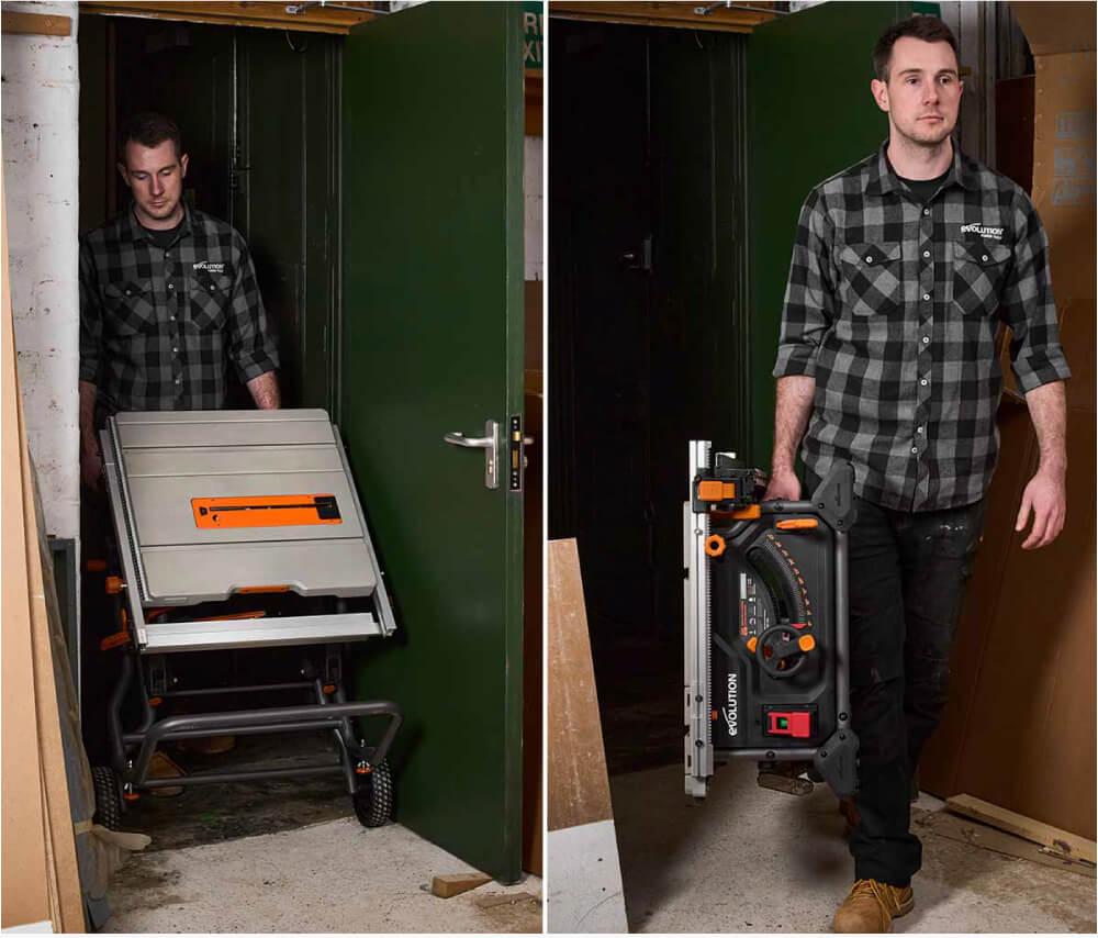 Metalowa rama na kółkach, Evolution dla R255TBL / R255TBL+