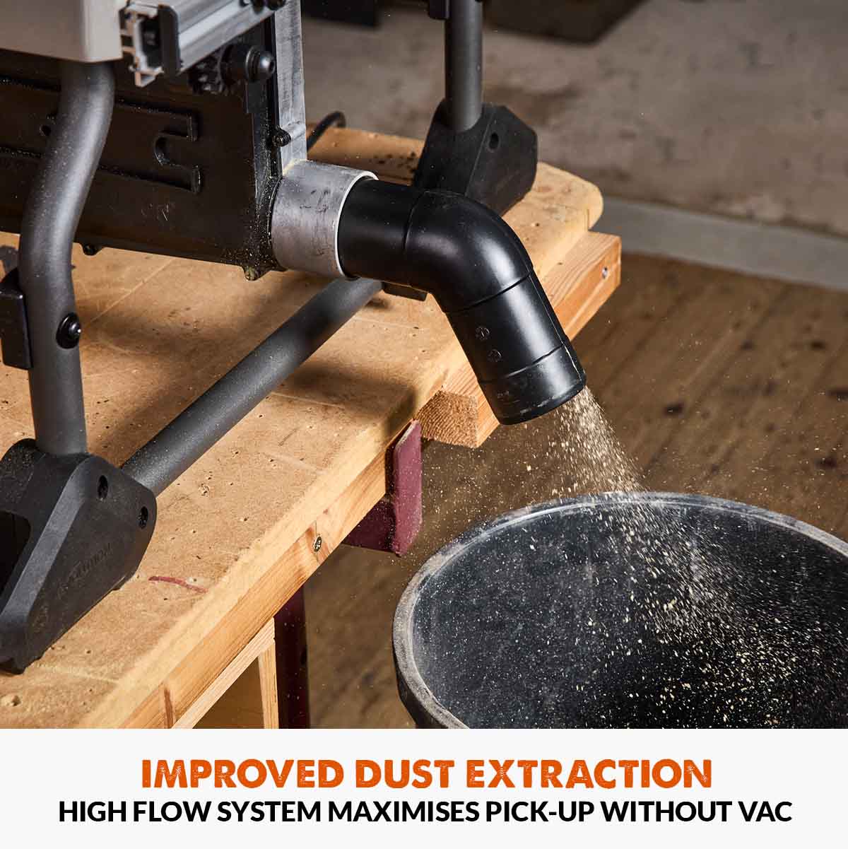 Piła Stołowa Evolution R255TBL+ 255 mm z tarczą do cięcia wielu materiałów