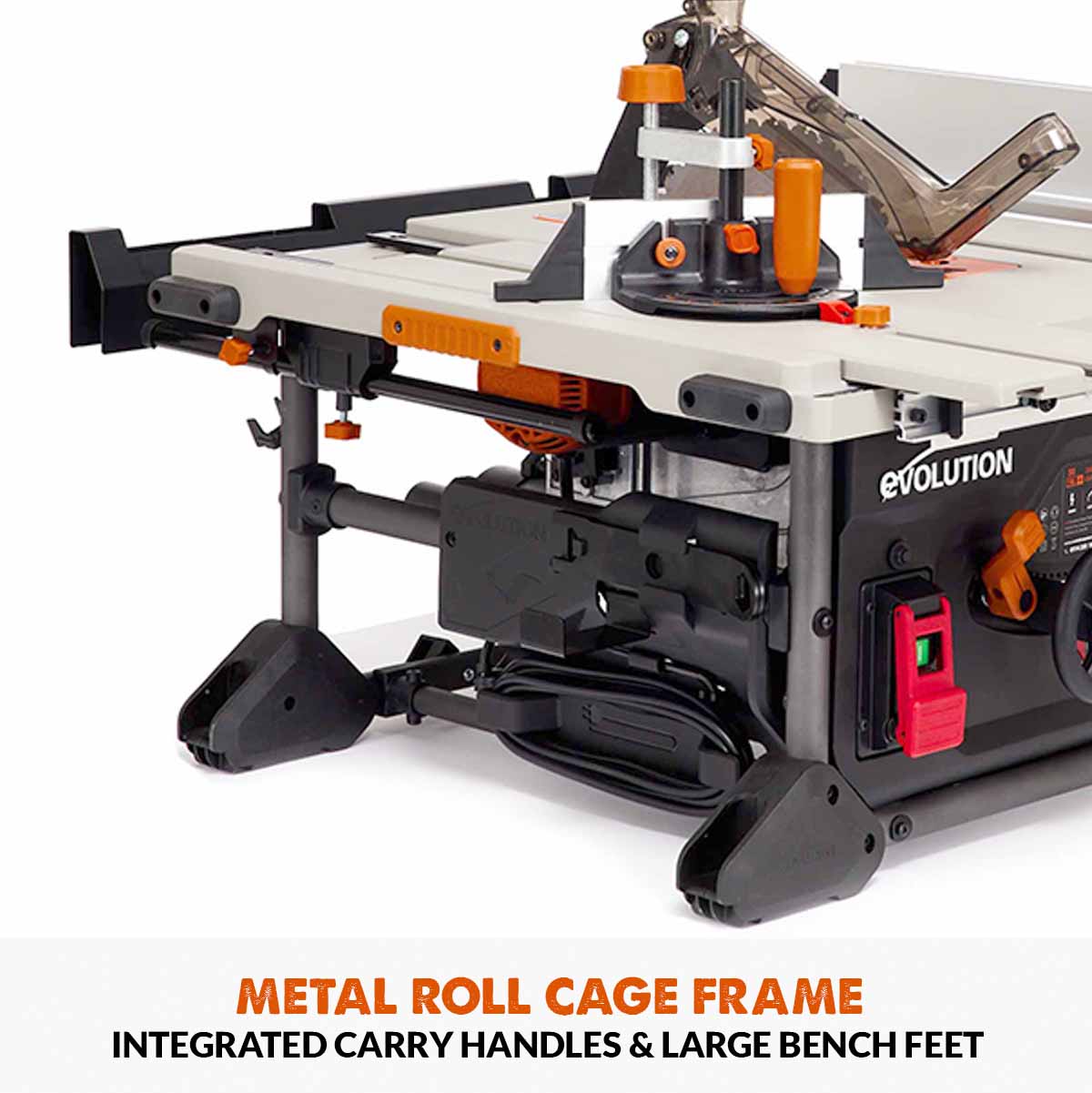 Piła Stołowa Evolution R255TBL+ 255 mm z tarczą do cięcia wielu materiałów