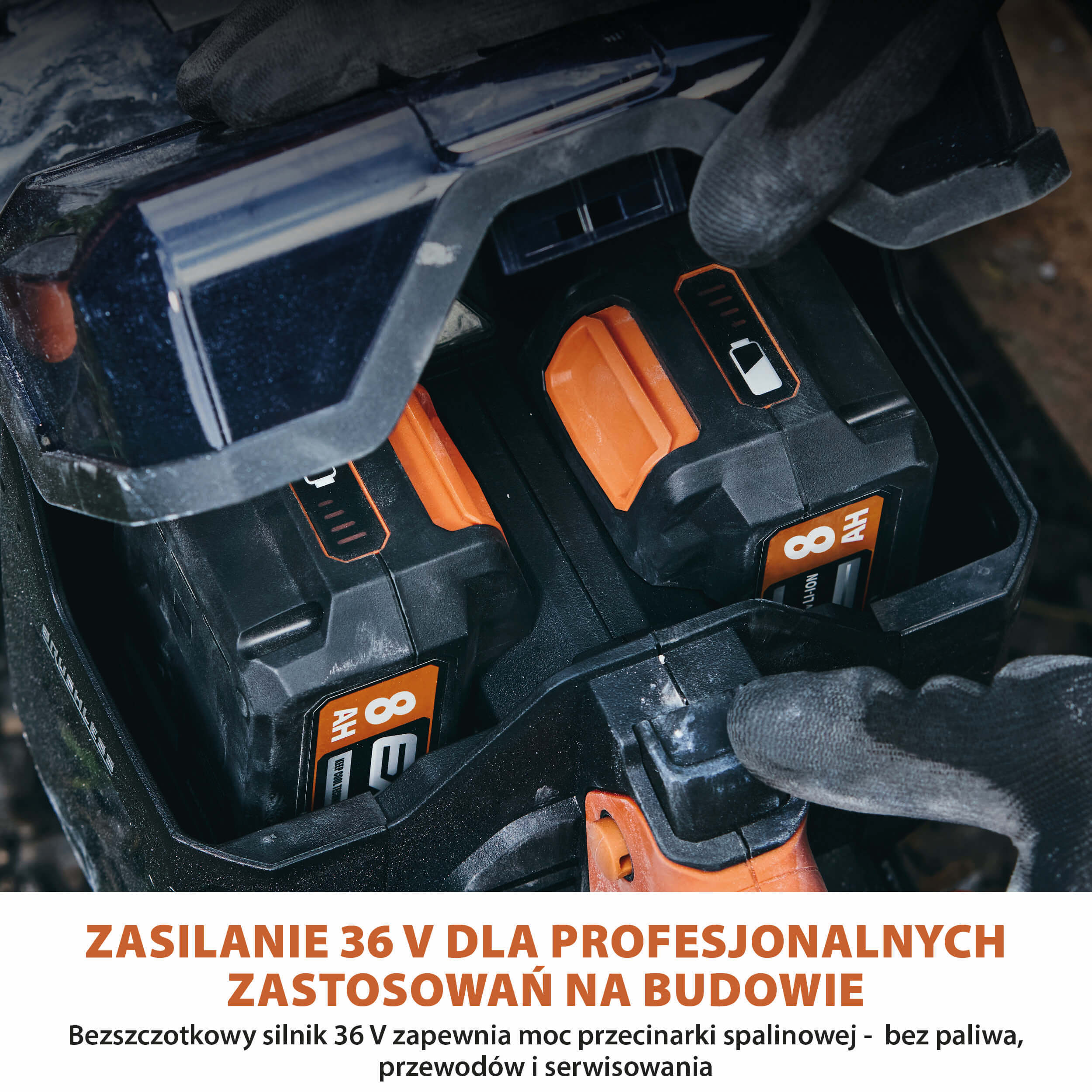 Elektryczna przecinarka tarczowa do betonu Evolution R260DCT-Li z Automatycznym Systemem Zraszania i Akumulatorem