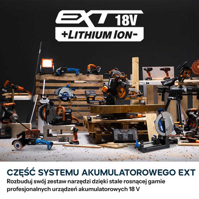 Evolution S120SCT-Li Akumulatorowa satyniarka 120 mm, 2 szczotki w zestawie