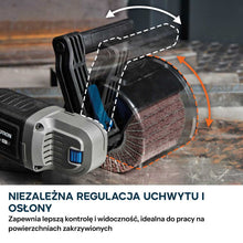 Evolution S120SCT-Li Akumulatorowa satyniarka 120 mm, 2 szczotki w zestawie