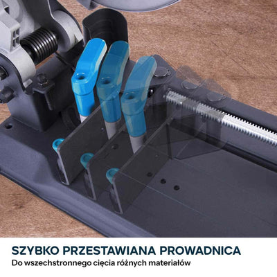 Przecinarka do metalu Evolution S355CPSL 355 mm z tarczą TCT do stali miękkiej