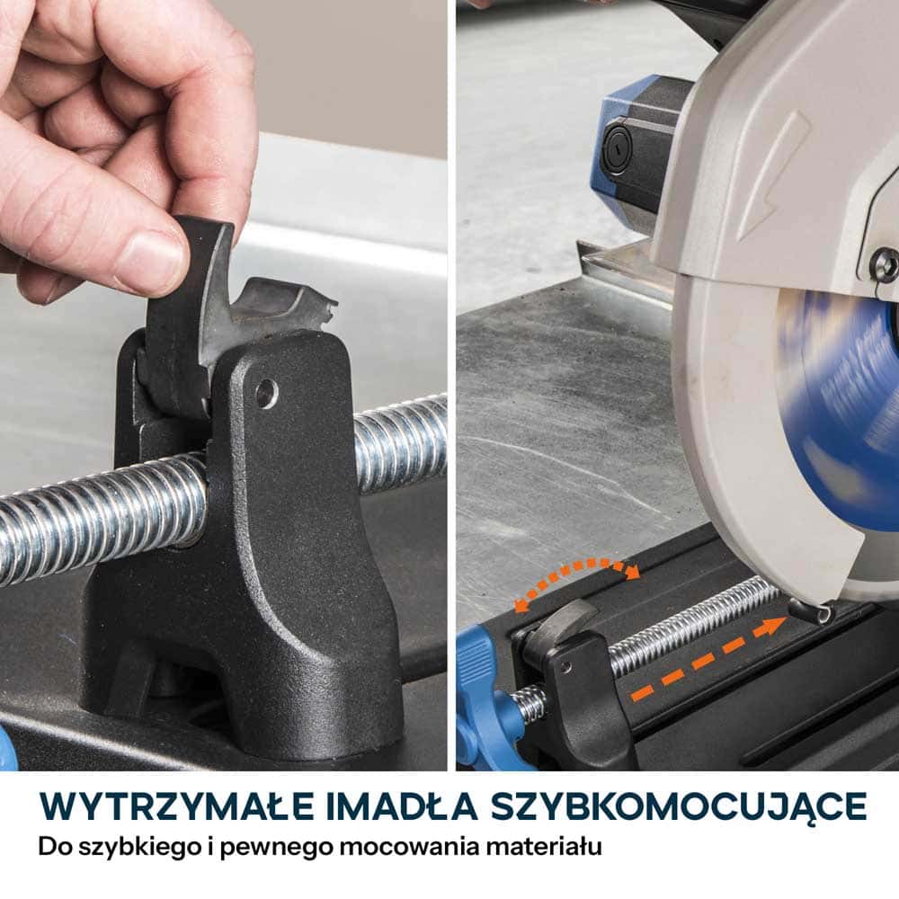 Przecinarka do metalu Evolution S355CPSL 355 mm z tarczą TCT do stali miękkiej