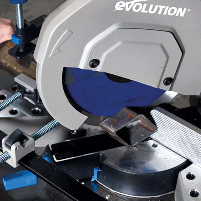 Przecinarka do metalu Evolution S355MCS 355 mm z 2 tarczą do cięcia metalu + Cyclon