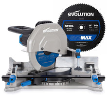Przecinarka do metalu Evolution S355MCS 355 mm z tarczą do cięcia metalu + cięcia EVOMAX 80T