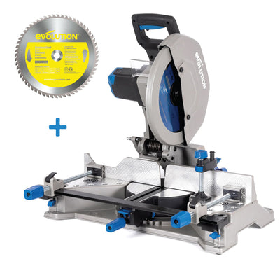 Przecinarka do metalu Evolution S355MCS 355 mm z tarczą do cięcia metalu + cięcia stali INOX