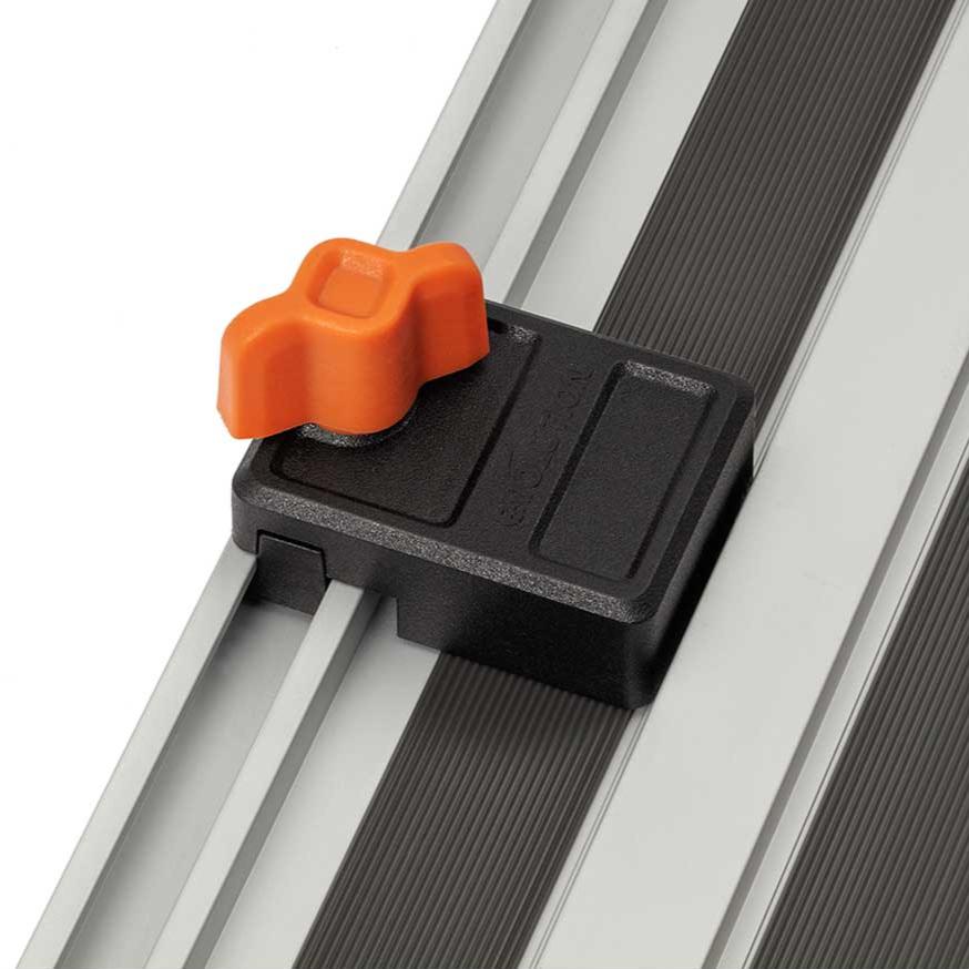 Regulowany ogranicznik głowicy dla szyny prowadzącej Evolution