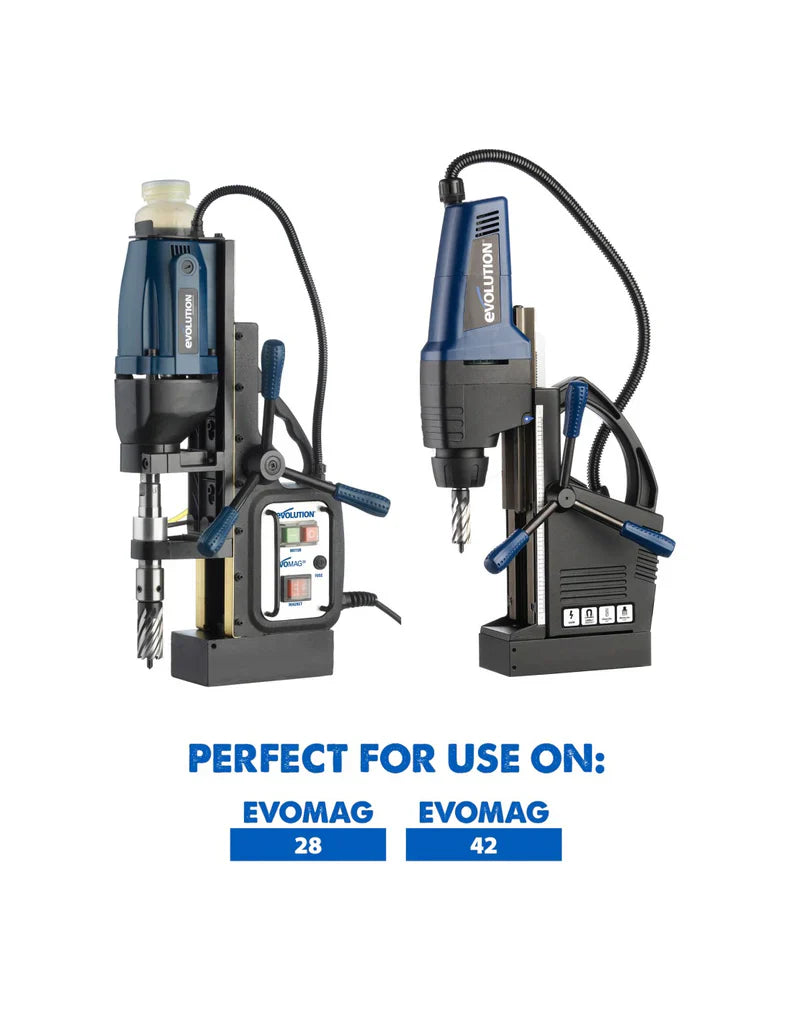 Zestaw 6 rdzeni 12mm 14mm 16mm 18mm 20mm 22mm, długość 50mm + kołki centrujące Evolution