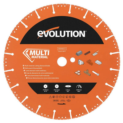 Tarcza diamentowa segmentowa wielofunkcyjna do przecinarek Evolution 350 mm, Ø350 x 22,2 mm