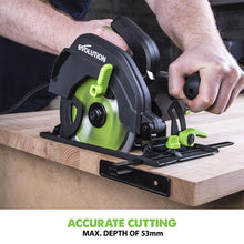 Piła tarczowa Evolution F165CCSL 165mm z wielomateriałową tarczą TCT