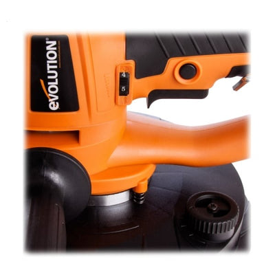 Ręczna Szlifierka do Ścian Evolution 225mm z Wbudowanym Systemem Odciągu Pyłu 1050W