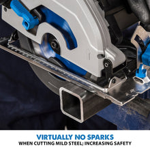 Piła tarczowa Evolution S185CCSL 185 mm z tarczą do cięcia metalu