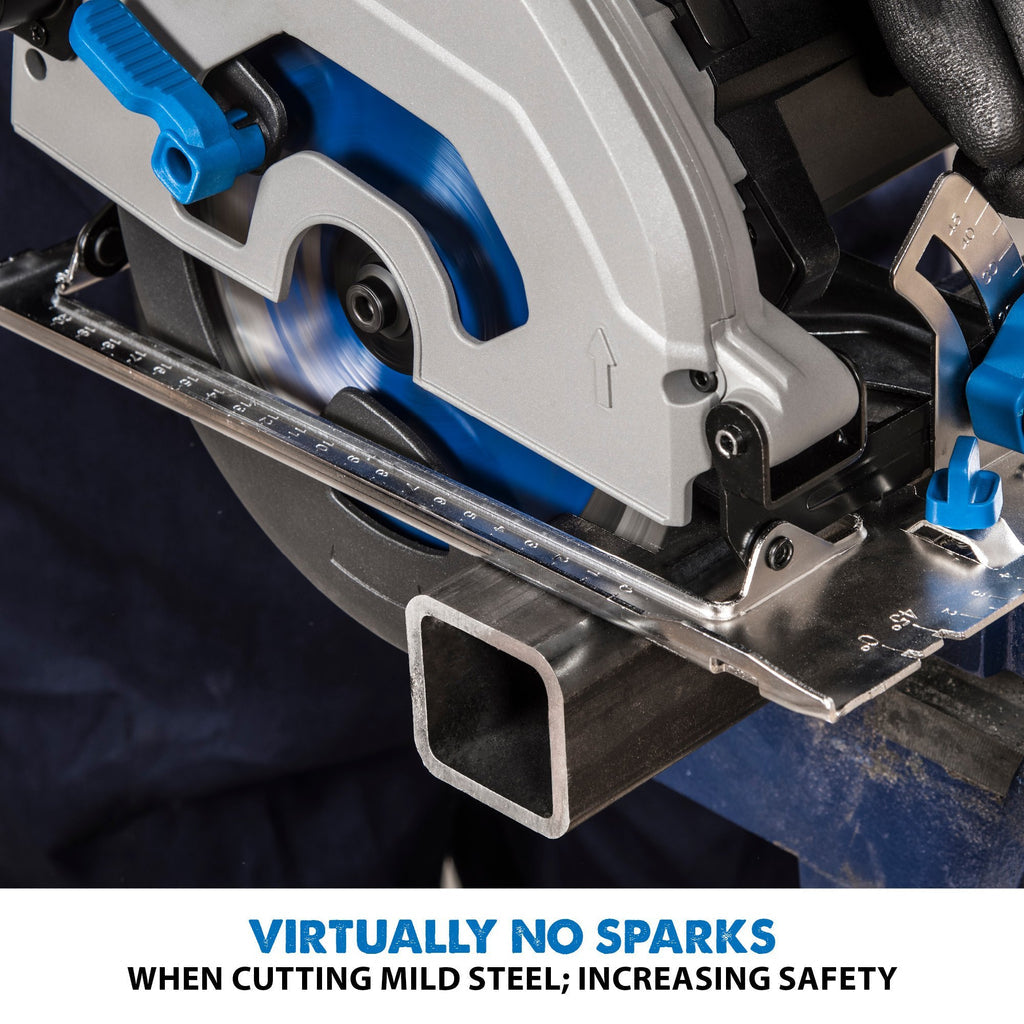 Piła tarczowa Evolution S185CCSL 185 mm z tarczą do cięcia metalu