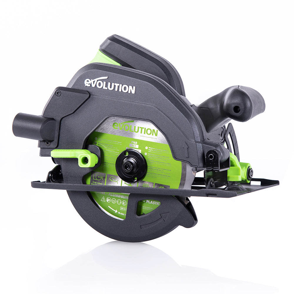 Piła tarczowa Evolution F165CCSL 165mm z wielomateriałową tarczą TCT