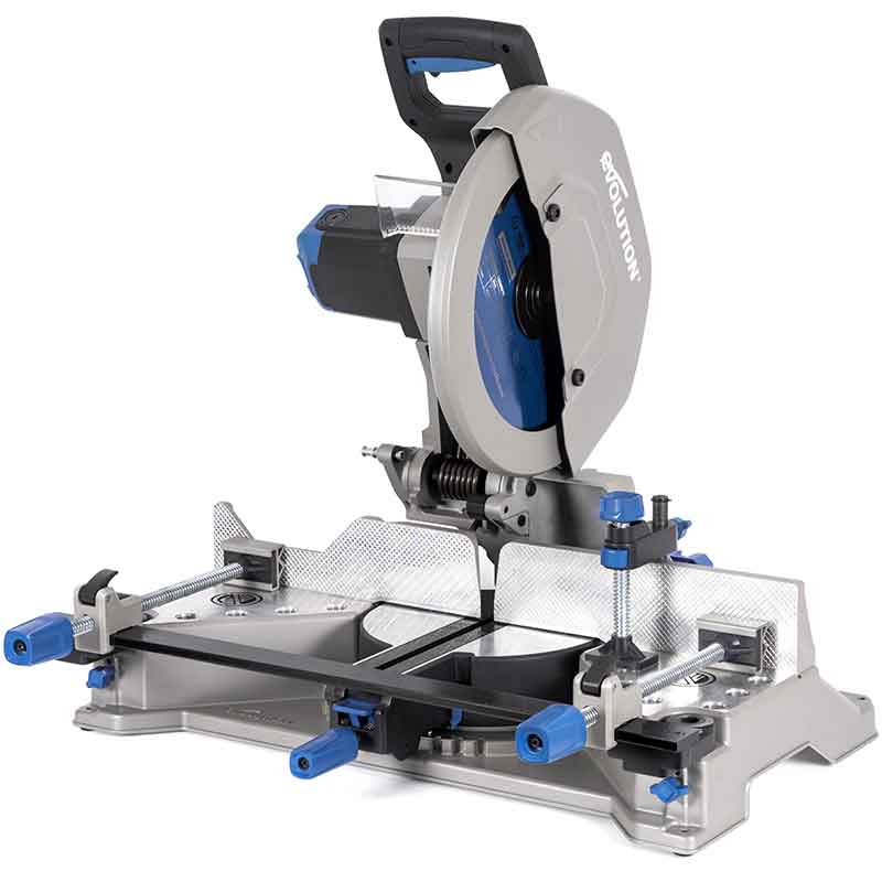 Przecinarka do metalu Evolution S355MCS 355 mm + stojak mobilny z systemem PowerLift Assist