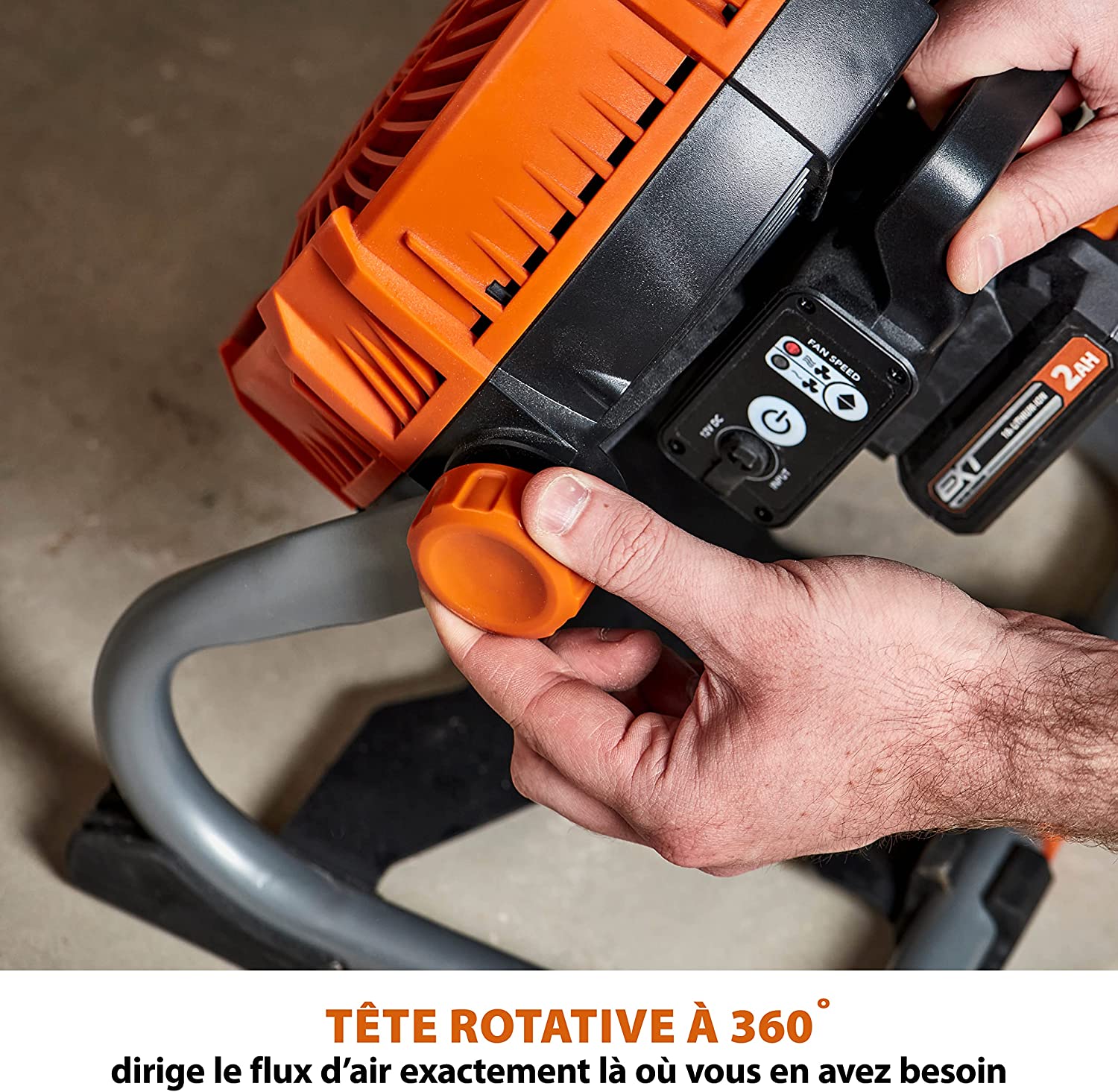 Wentylator bezprzewodowy Evolution R240FAN-Li bez akumulatora i ładowarki