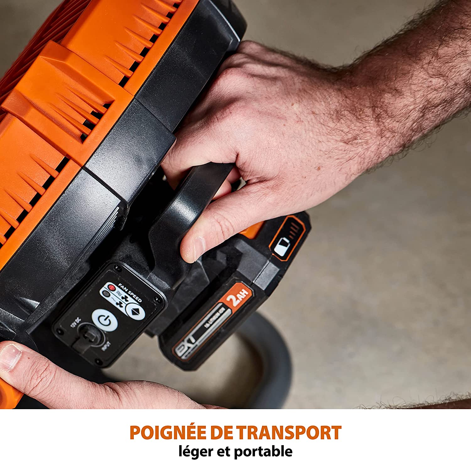 Wentylator bezprzewodowy Evolution R240FAN-Li bez akumulatora i ładowarki