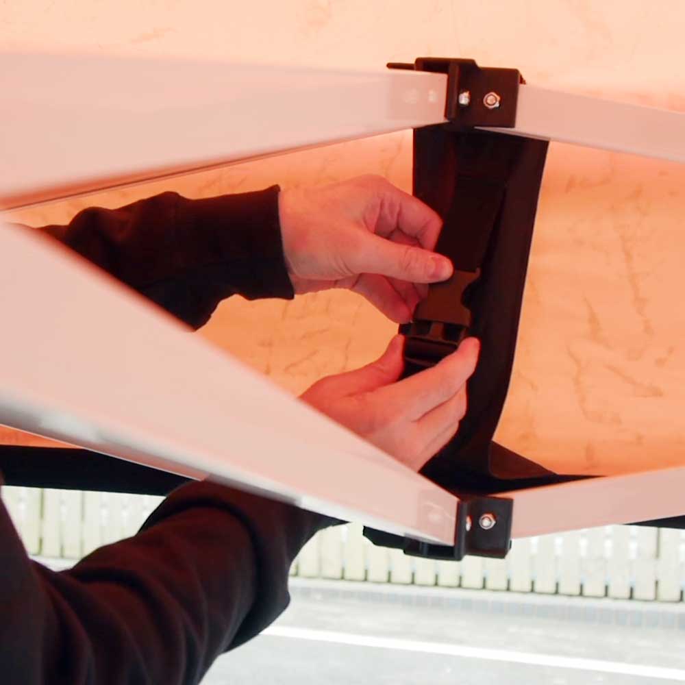 Przestrzeń robocza 3x3m 4-sezonowa wysuwana altana